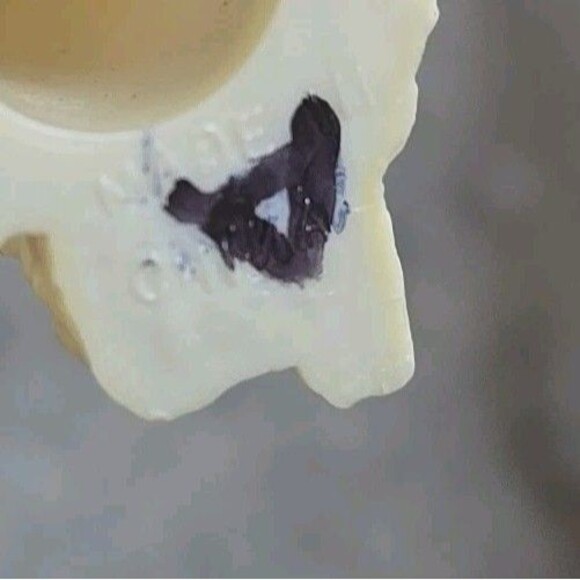 Vintage Christmas Tree Ornament Lamb Goat Sheep Santa Hat Holly Farm Animal 2.5" - Picture 7 of 12